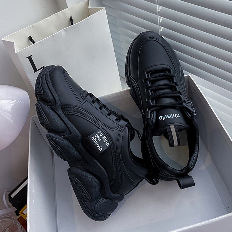 厚底スニーカー ダッドスニーカー 美脚 | Miniministore | 詳細画像14 