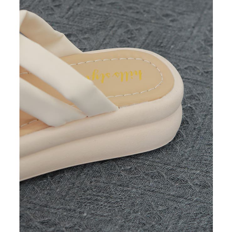 厚底サンダル クロスサンダル 美脚 夏 | Miniministore | 詳細画像23 