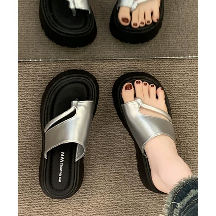 厚底サンダル トングサンダル レディース | Miniministore | 詳細画像11 