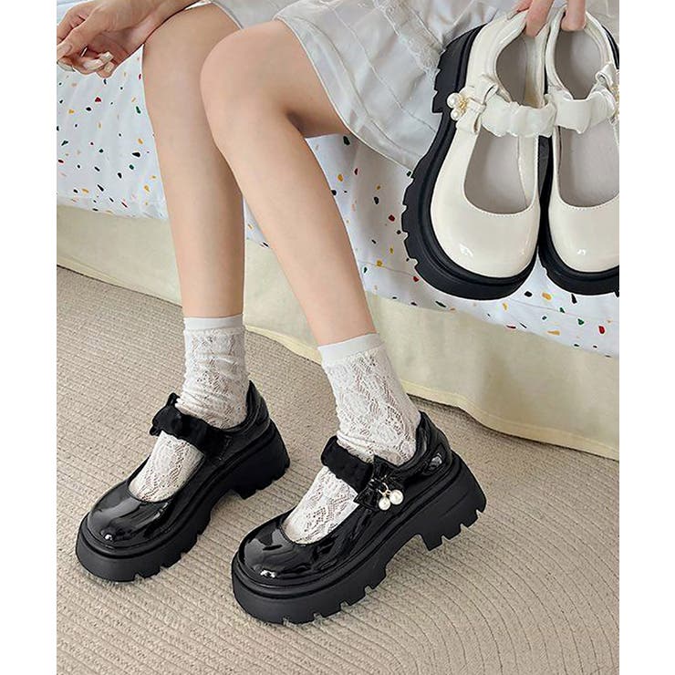 厚底ローファー レディース韓国風 美脚靴 | Miniministore | 詳細画像14 