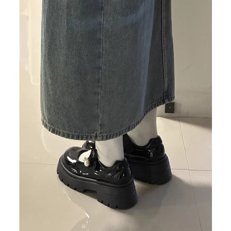 厚底ローファー レディース韓国風 美脚靴 | Miniministore | 詳細画像22 