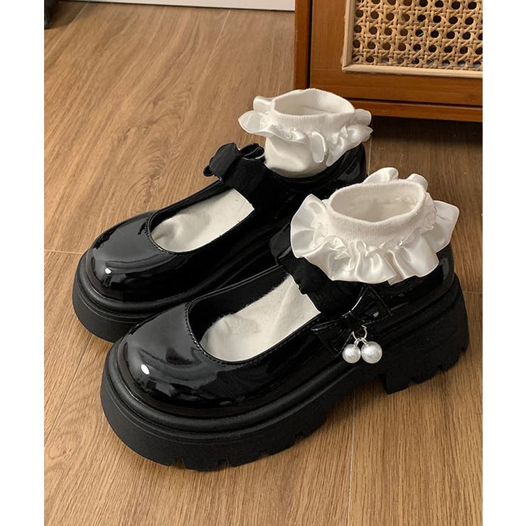 厚底ローファー レディース韓国風 美脚靴 | Miniministore | 詳細画像23 