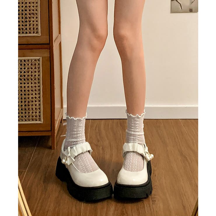 厚底ローファー レディース韓国風 美脚靴 | Miniministore | 詳細画像3 