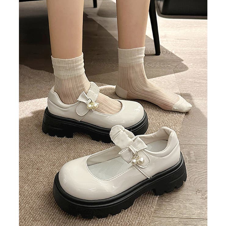 厚底ローファー レディース韓国風 美脚靴 | Miniministore | 詳細画像6 