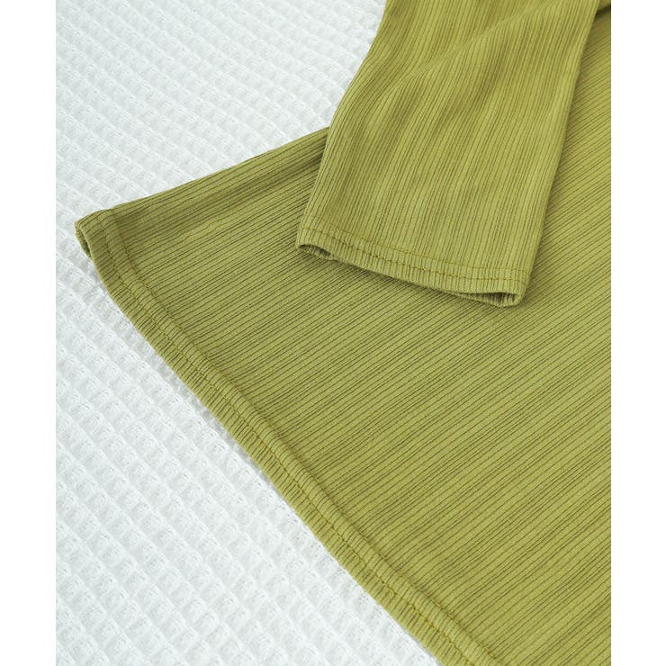 長袖Tシャツ レディース スクエアネック | Miniministore | 詳細画像22 