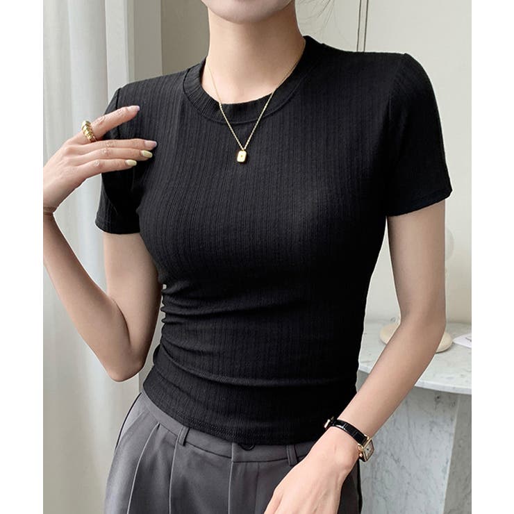 無地Tシャツ 半袖 レディース 薄手 | Miniministore | 詳細画像3 