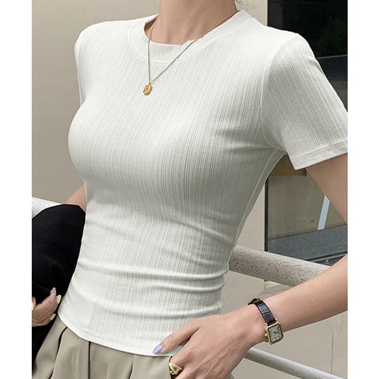 無地Tシャツ 半袖 レディース 薄手 | Miniministore | 詳細画像8 