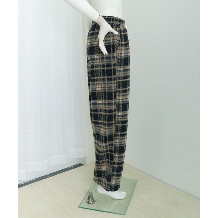ワイドパンツ チェック柄 レディース | Miniministore | 詳細画像13 
