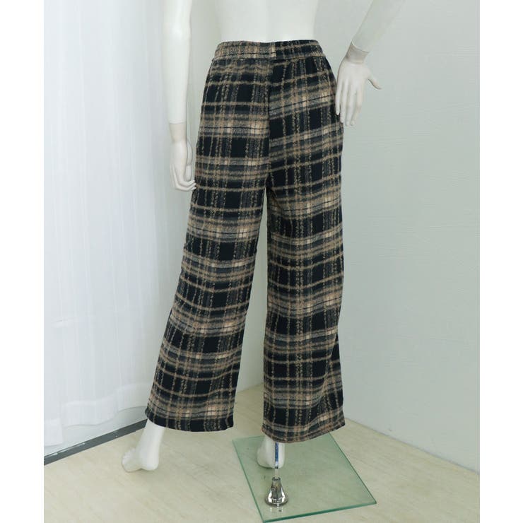 ワイドパンツ チェック柄 レディース | Miniministore | 詳細画像14 