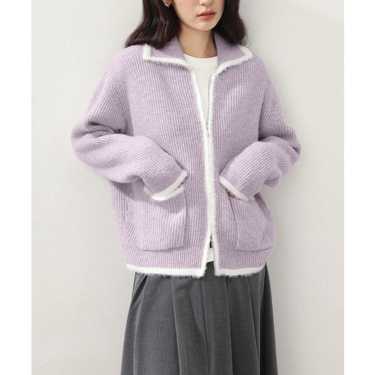カーディガン 編みニット レディース | Miniministore | 詳細画像2 
