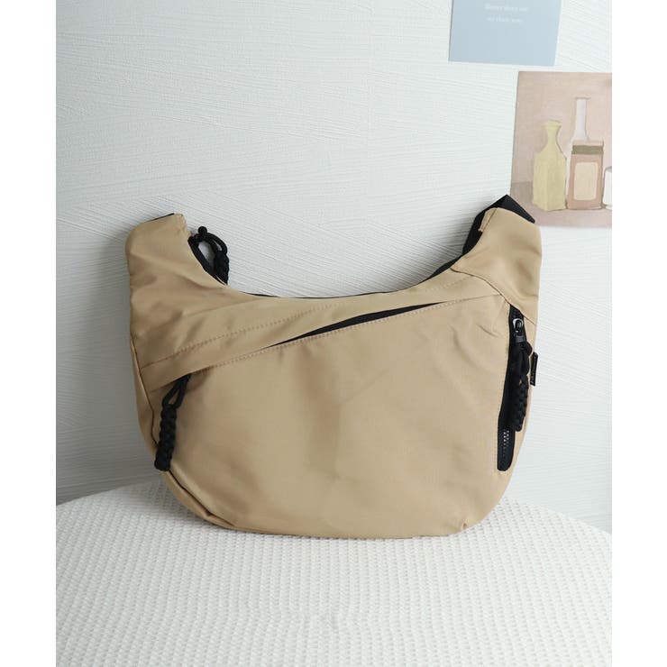 ショルダーバッグ ナイロン 多収納 無地 | Miniministore | 詳細画像20 