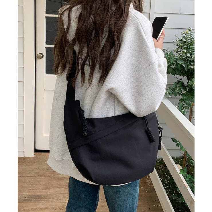 ショルダーバッグ ナイロン 多収納 無地 | Miniministore | 詳細画像5 