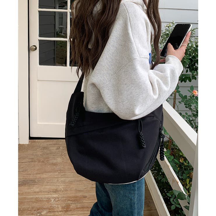 ショルダーバッグ ナイロン 多収納 無地 | Miniministore | 詳細画像6 