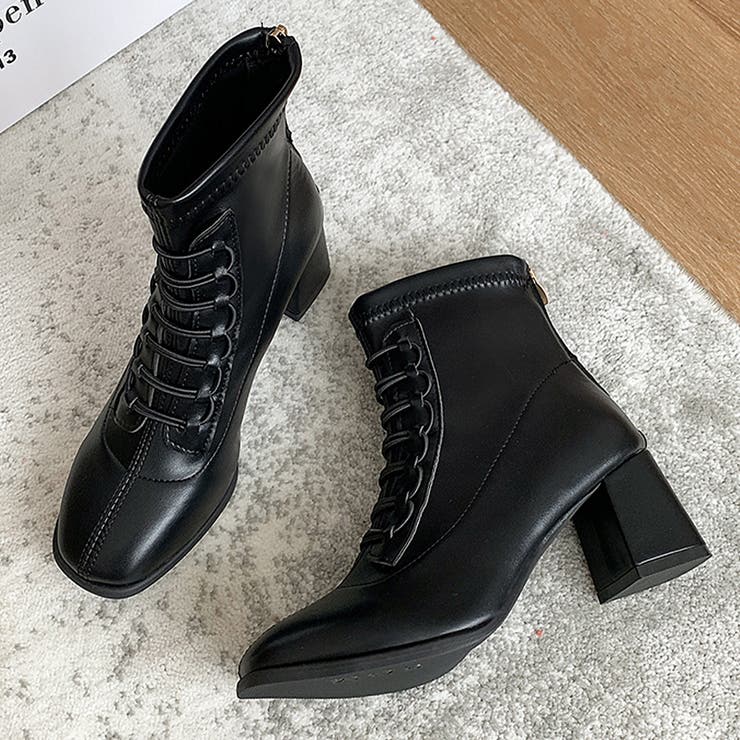 ショートブーツ 秋冬 レディース 韓国 | Miniministore | 詳細画像11 