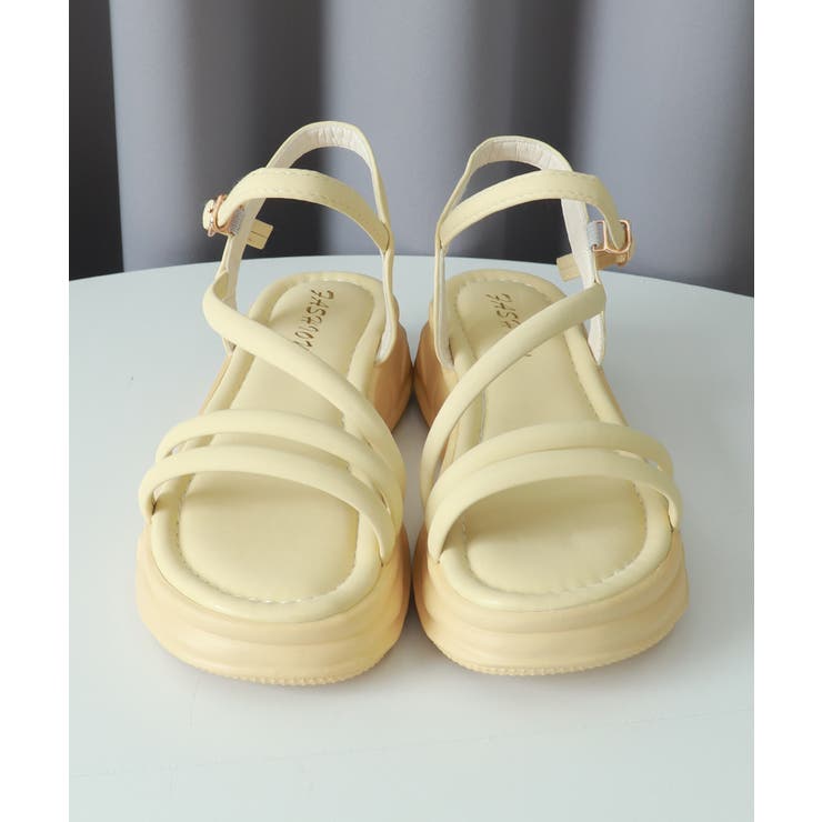 厚底サンダル ストラップ靴 夏 韓国風 | Miniministore | 詳細画像19 