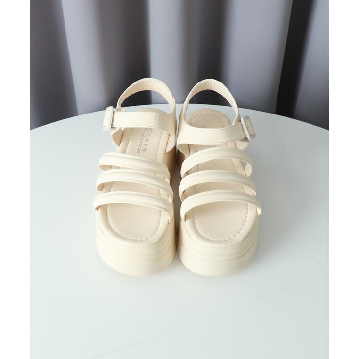 ストラップサンダル 厚底 美脚 夏くつ | Miniministore | 詳細画像16 