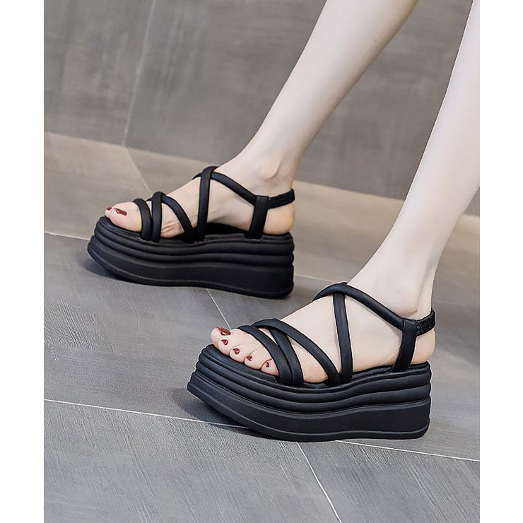 ストラップサンダル 厚底 韓国風 夏靴 | Miniministore | 詳細画像3 