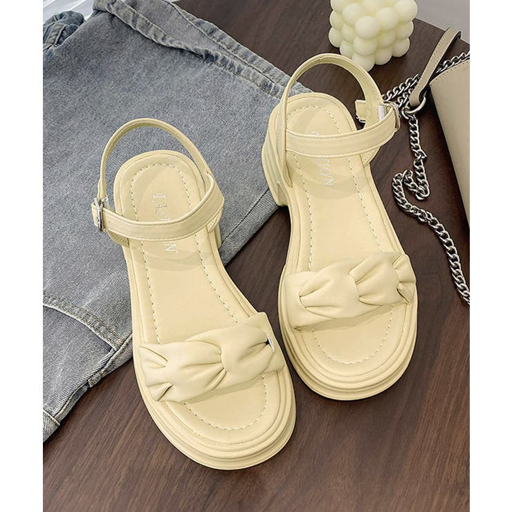 厚底サンダル レディース 韓国風 美脚 | Miniministore | 詳細画像19 