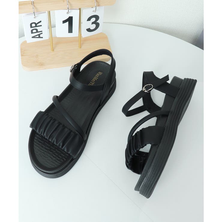 厚底サンダル レディース 美脚 夏靴 | Miniministore | 詳細画像9 