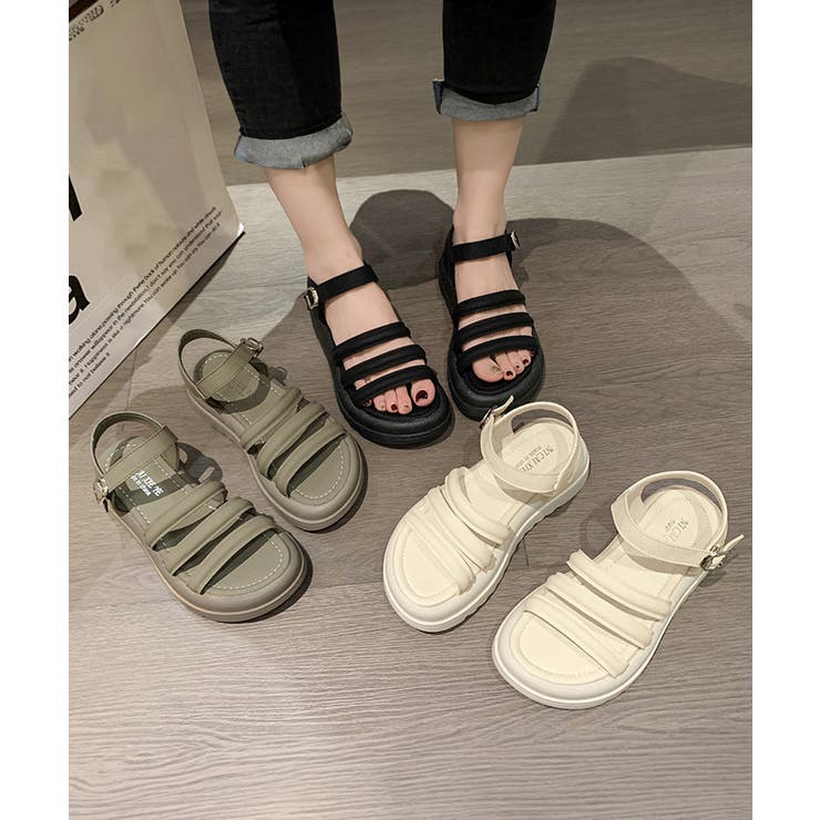 厚底サンダル スポーツサンダル 韓国風 | Miniministore | 詳細画像10 