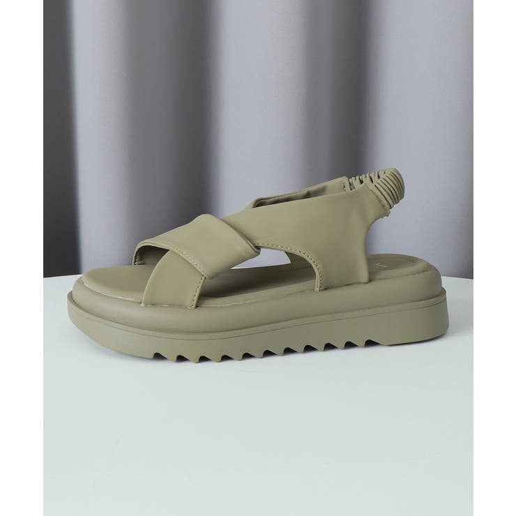 厚底サンダル クロスベルト 韓国 夏靴 | Miniministore | 詳細画像19 