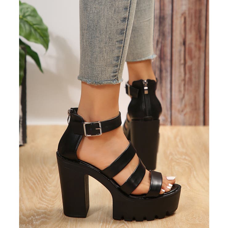 厚底ハイヒール サンダル レディース夏 | Miniministore | 詳細画像7 