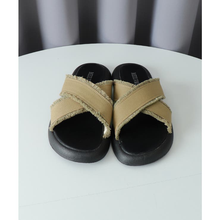 ミュールサンダル クロスベルト 美脚 | Miniministore | 詳細画像18 