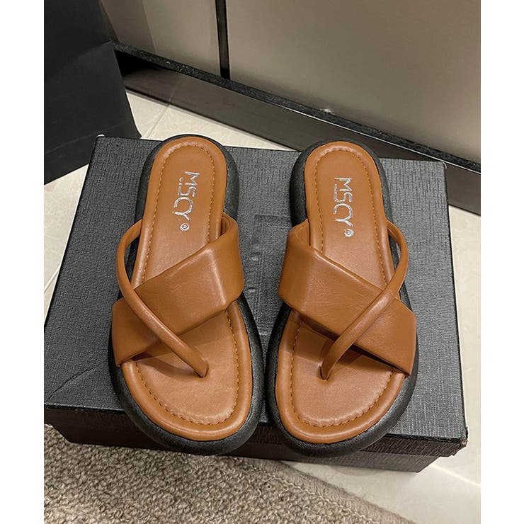 トングサンダル 厚底サンダル 美脚 夏靴 | Miniministore | 詳細画像13 