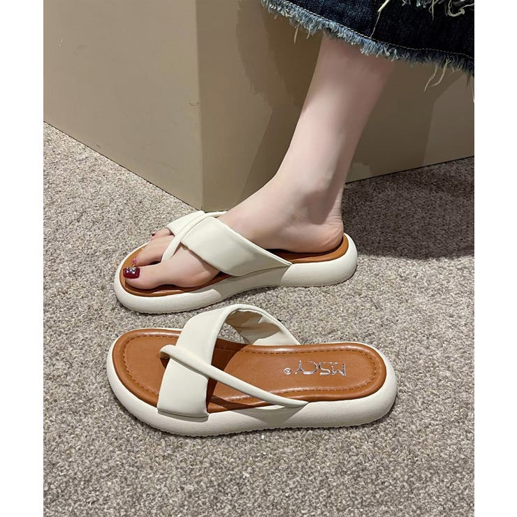 トングサンダル 厚底サンダル 美脚 夏靴 | Miniministore | 詳細画像4 