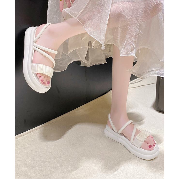 厚底サンダル ストラップサンダル 夏 | Miniministore | 詳細画像7 