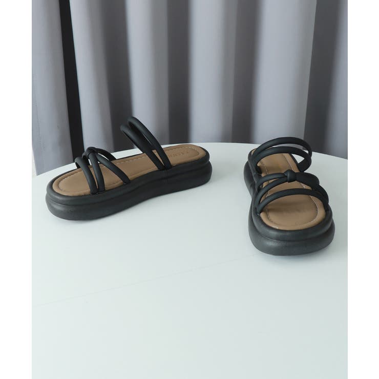 厚底サンダル ミュールサンダル 美脚夏靴 | Miniministore | 詳細画像18 