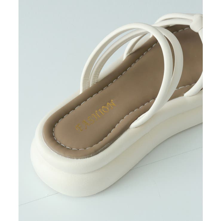 厚底サンダル ミュールサンダル 美脚夏靴 | Miniministore | 詳細画像24 