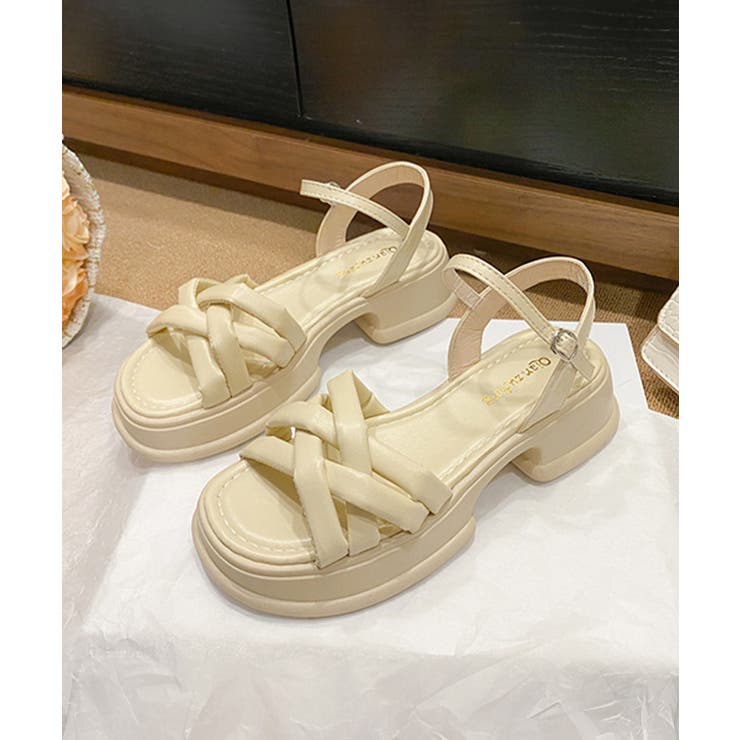 ストラップサンダル レディース 太ヒール | Miniministore | 詳細画像17 