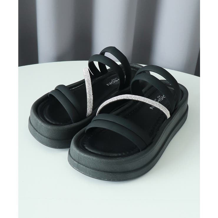 厚底サンダル ミュールサンダル 韓国風夏 | Miniministore | 詳細画像13 