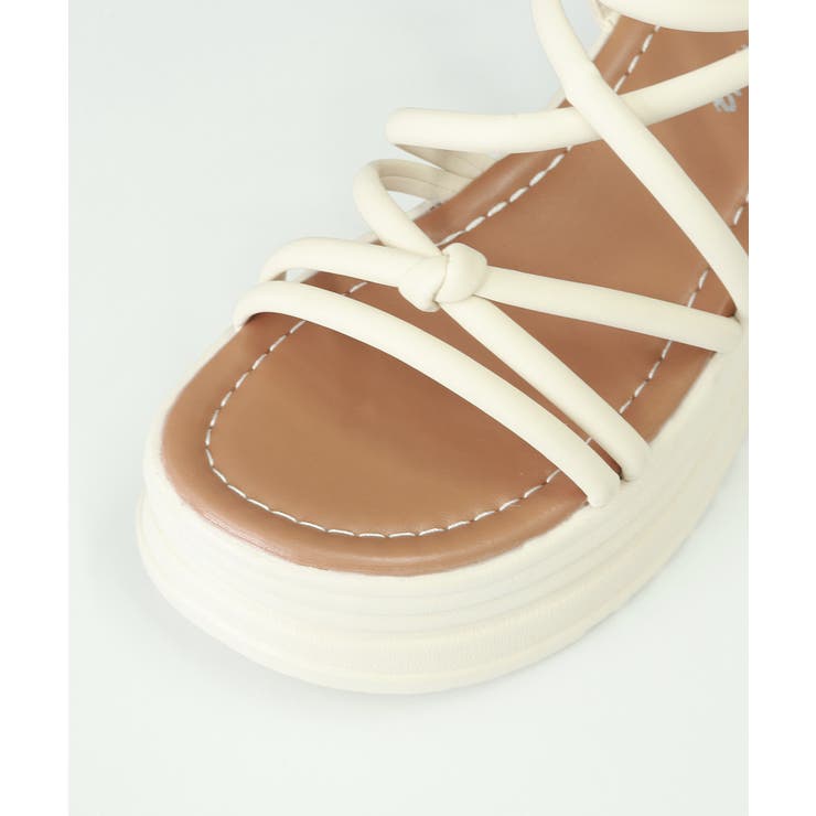 厚底 ストラップサンダル 美脚 夏靴 | Miniministore | 詳細画像22 