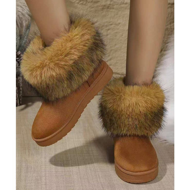 ムートンブーツ 裏起毛ブーツ 冬靴 | Miniministore | 詳細画像13 