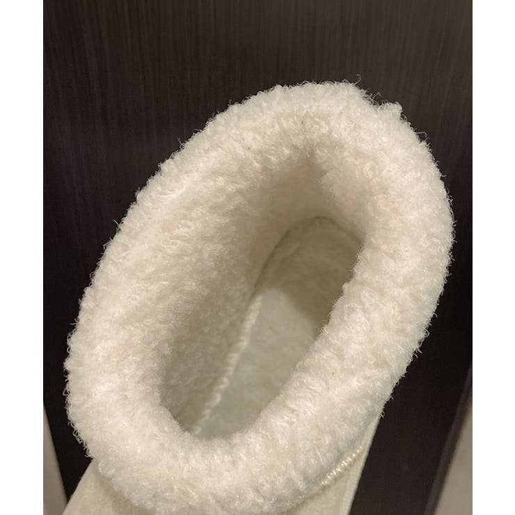 ムートンブーツ 厚底無地 ショートブーツ | Miniministore | 詳細画像20 