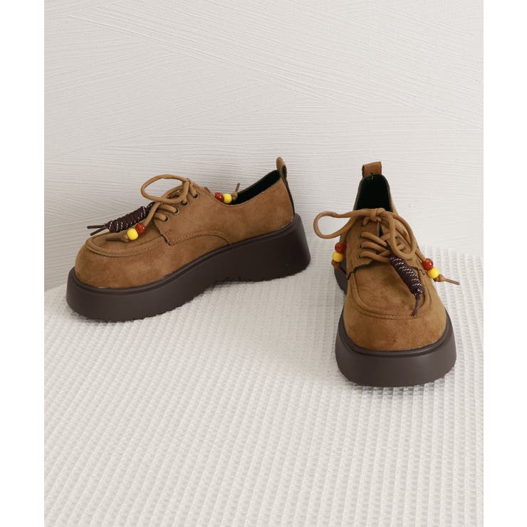 厚底ローファー レースアップ 韓国風靴 | Miniministore | 詳細画像10 