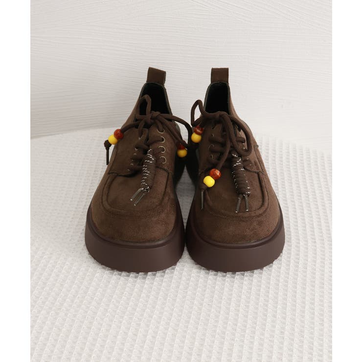 厚底ローファー レースアップ 韓国風靴 | Miniministore | 詳細画像13 