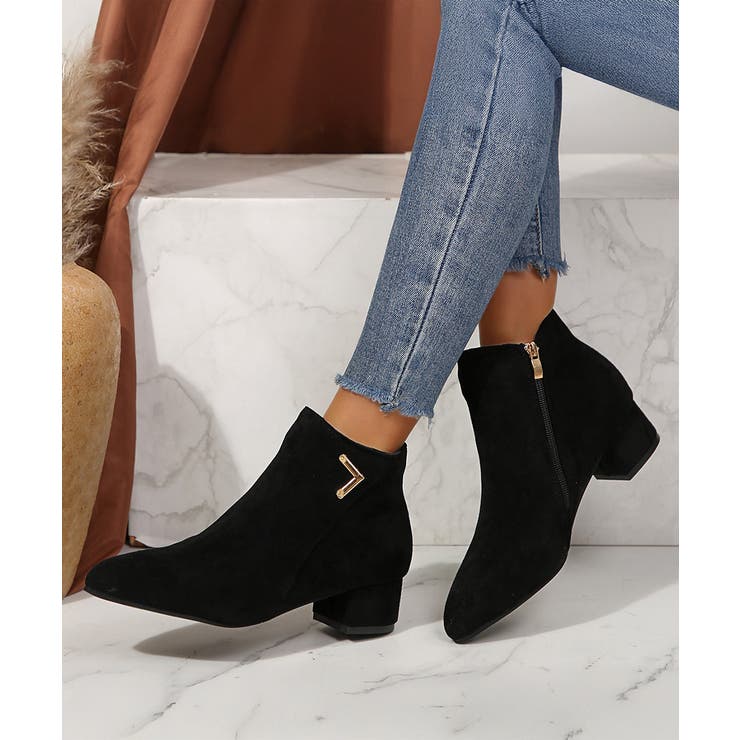 ショートブーツ ブーティー秋冬 韓国風靴 | Miniministore | 詳細画像10 