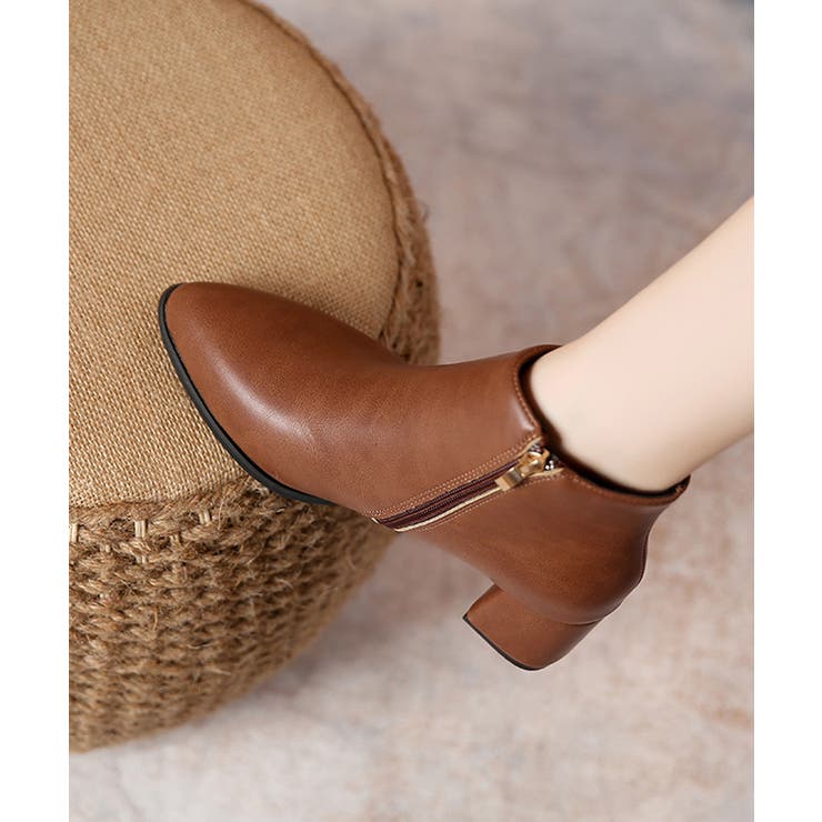 ショートブーツ ブーティー秋冬 韓国風靴 | Miniministore | 詳細画像21 