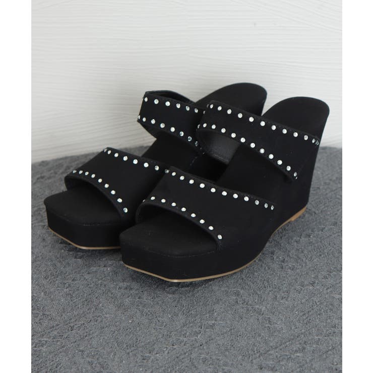 ウエッジソール 厚底サンダル 美脚 夏靴 | Miniministore | 詳細画像16 