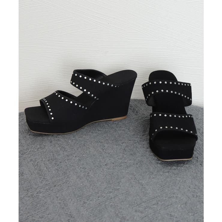 ウエッジソール 厚底サンダル 美脚 夏靴 | Miniministore | 詳細画像17 