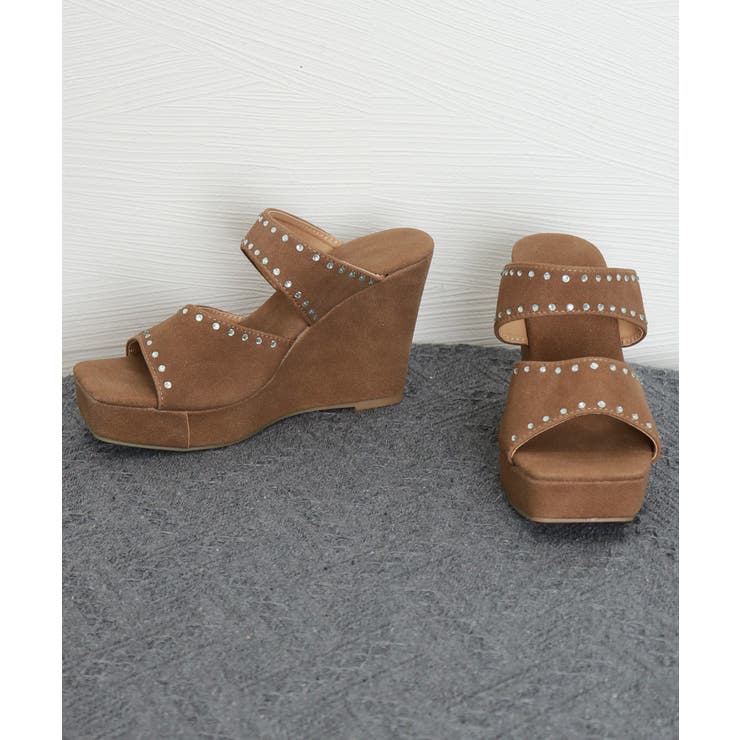 ウエッジソール 厚底サンダル 美脚 夏靴 | Miniministore | 詳細画像19 