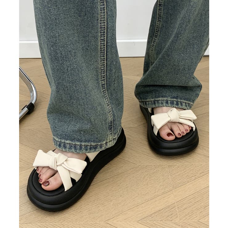 ミュールサンダル レディース リボン | Miniministore | 詳細画像14 