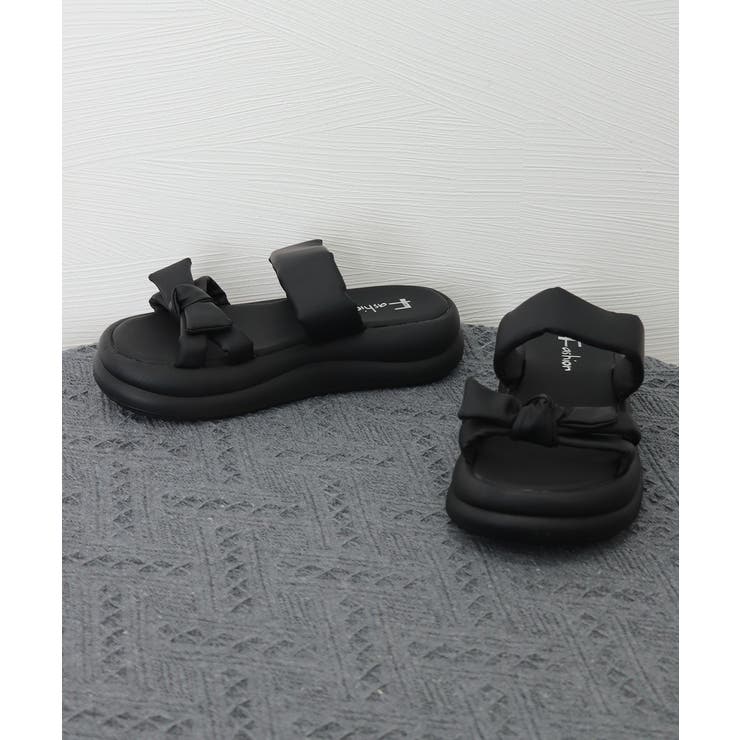 ミュールサンダル レディース リボン | Miniministore | 詳細画像19 