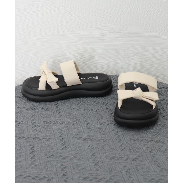 ミュールサンダル レディース リボン | Miniministore | 詳細画像21 