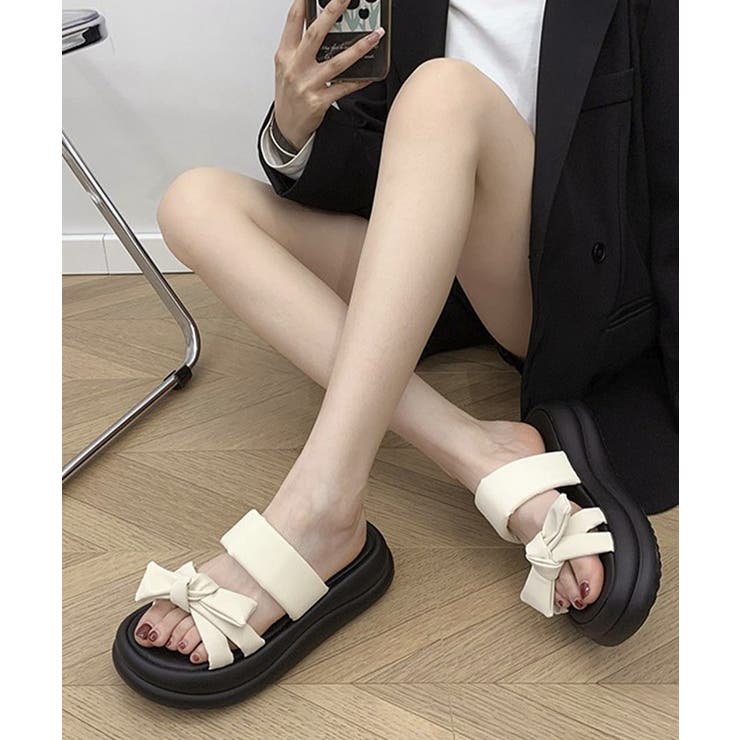 ミュールサンダル レディース リボン | Miniministore | 詳細画像7 