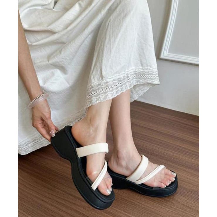 ストラップサンダル 異素材 レディース夏 | Miniministore | 詳細画像10 