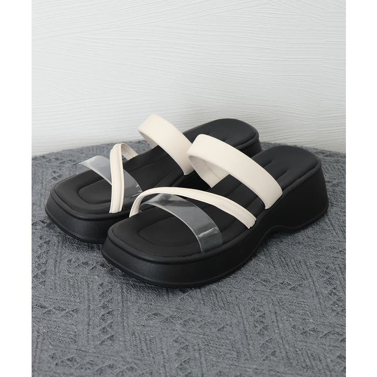 ストラップサンダル 異素材 レディース夏 | Miniministore | 詳細画像15 